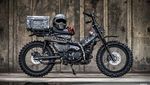 Gahar! Modifikasi Honda CT125 Pakai Knalpot ala Senjata Militer