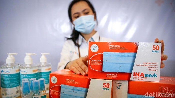 PT Indofarma Tbk meluncurkan enam alat kesehatan baru. Alat kesehatan itu diantaranya masker hingga mesin untuk cuci darah.