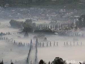 Fenomena Embun Es di Dieng, Ini 5 Candi di Kawasan Tersebut