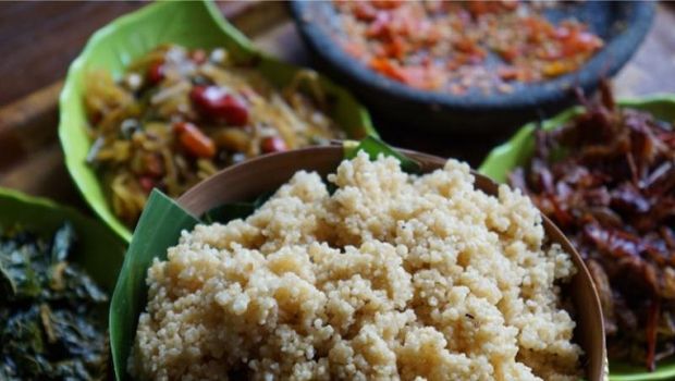 kuliner khas Wonogiri: nasi tiwul