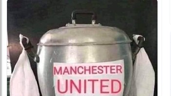 Ada pula yang menyebut MU terlalu bangga meski hanya juara ketiga Liga Inggris. Foto: Twitter