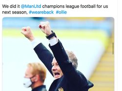 MU Tembus Liga Champion, Penggemarnya Ramai di Medsos