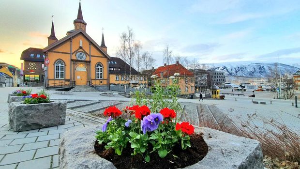Midnight Sun di Norwegia