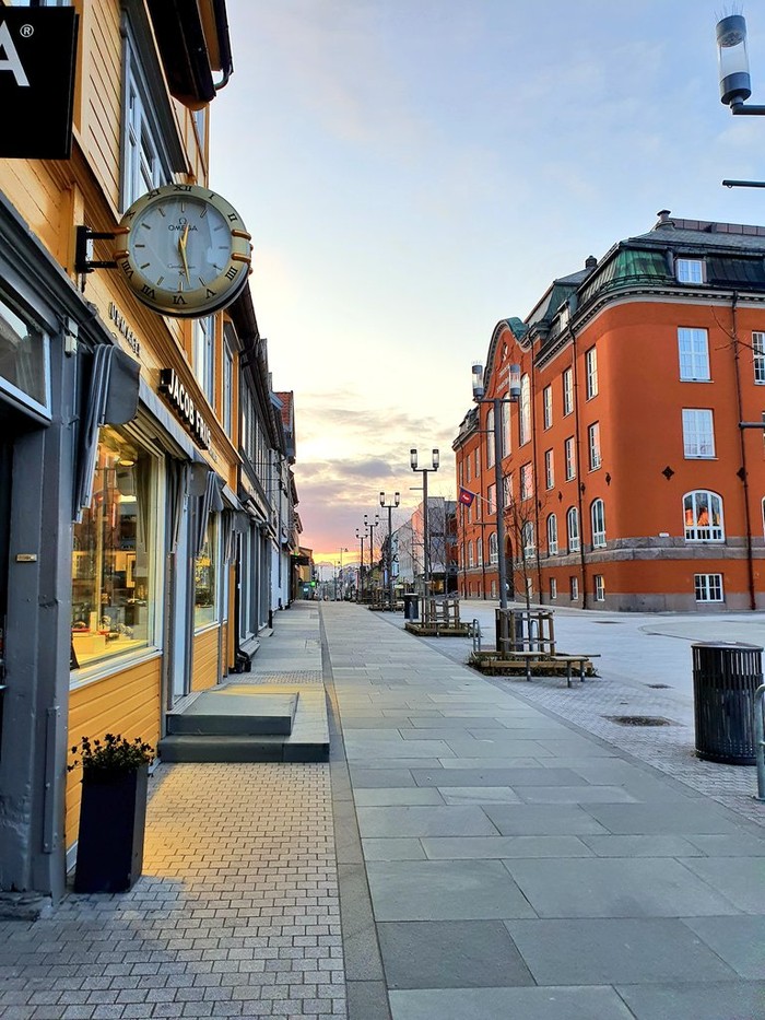 Midnight Sun di Norwegia