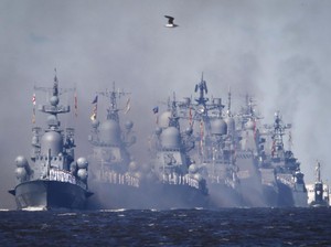 Rusia Latihan Militer Besar-besaran, Libatkan 40 Kapal-20 Pesawat