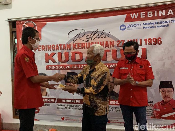 peringatan peristiwa 27 Juli 1996 atau biasa disebut ”Kudatuli”