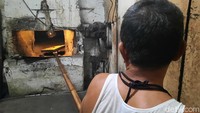 Begini dapur pembuatan roti dari Djoen Lama yang terlihat bersejarah. Dapur inilah yang berhasil menghasilkan roti berkualitas dan lezat rasanya. Foto: detikFood/ Jauh Hari Wawan S