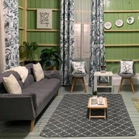 Seperti dikutip dari Siakap Keli, rumah unik ini mendadak menjadi viral di Facebook. Potret-potret rumah unik ini pertama kali diunggah oleh akun Facebook bernama Leila Janne yang merupakan pemilik dari rumah ini. Foto: Facebook Leila Janne