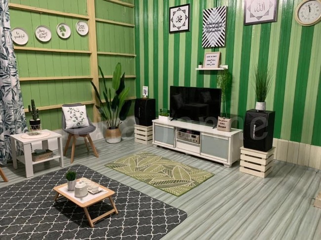 Sejak foto-foto rumah unik itu diunggah di Facebook, banyak netizen yang mengaku kagum melihat hasil dekorasi bagian dalam rumah. Postingan itu hingga kini telah memperoleh lebih dari 1,9 ribu komentar, 3 ribu like, dan dibagikan oleh 6,2 ribu orang. Foto: Facebook Leila Janne