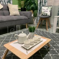 Cantiknya warna dia, komentar salah seorang netizen. Tidak sedikit netizen yang memuji dekorasi rumahnya itu. Foto: Facebook Leila Janne