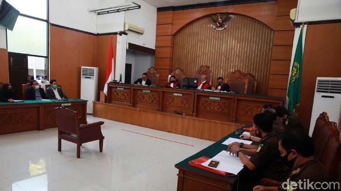 Pengadilan Negeri Jakarta Selatan kembali menggelar sidang peninjauan kembali (PK) Djoko Tjandra, Senin (27/7/2020). Sidang tanpa dihadiri Djoko Tjandra.