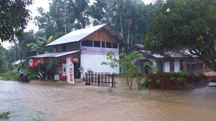 Banjir di Aceh Jaya (Foto:dok BPBA)