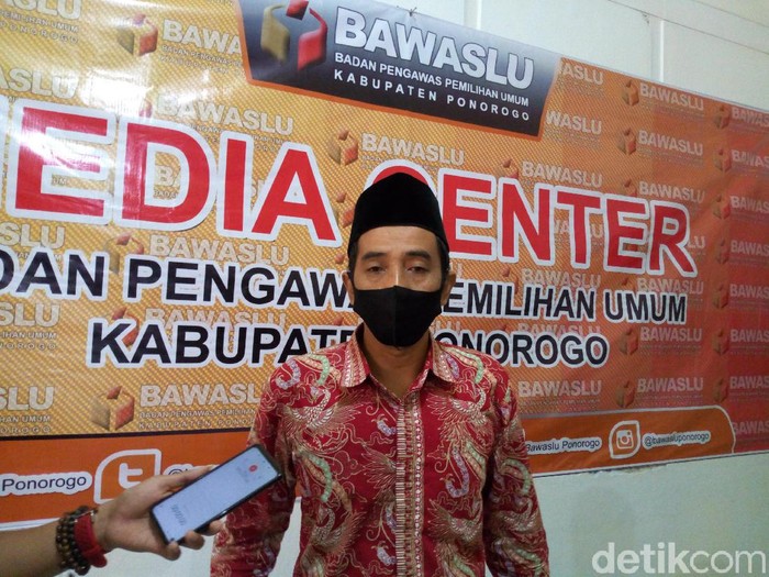 Ketua Bawaslu Ponorogo Muhammad Syaifulloh
