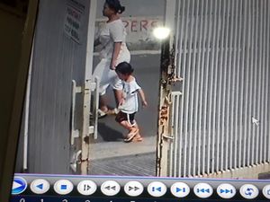 Video CCTV Merekam Penculikan Anak di Pesanggrahan