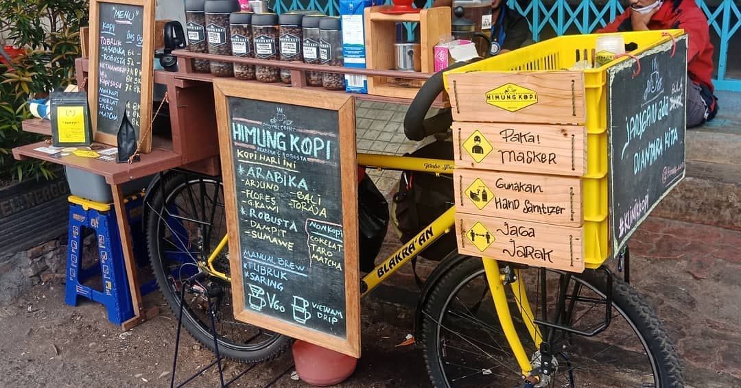 himung kopi sepeda