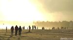 Indahnya Langit Pantai Pangandaran Memasuki Musim Kemarau