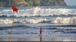 Indahnya Langit Pantai Pangandaran Memasuki Musim Kemarau