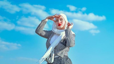 Foto: Hijabers Cantik Mesir yang Dipenjara 2 Tahun Gara-gara Main TikTok