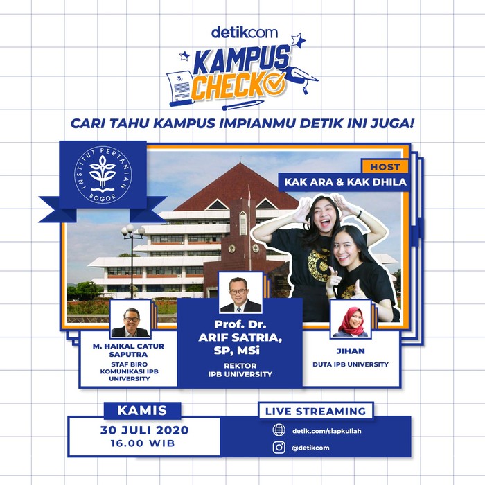 Kampus Check IPB (detikcom)
