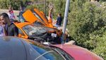 Kondisi Supercar Milik Eks Pebalap F1 yang Ringsek