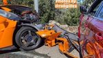Kondisi Supercar Milik Eks Pebalap F1 yang Ringsek