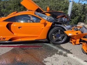 Kondisi Supercar Milik Eks Pebalap F1 yang Ringsek
