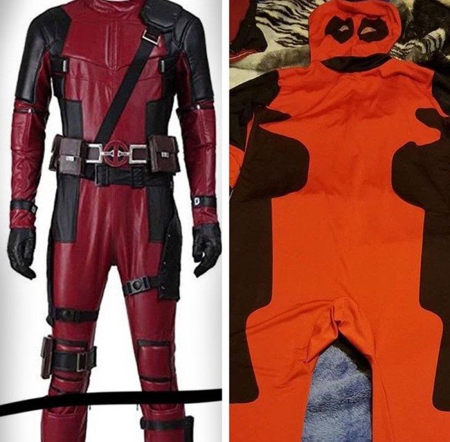 Saat kamu ingin memakai kostum superhero yang ada di film, kamu bisa membeli secara online. Namun ketika barang belanjaan sampai rumah, ternyata berbeda jauh seperti yang ada di foto. Ngenes sekaligus kocak melihat kostum superhero ini. Foto: dok. © llewellyns / reddit.