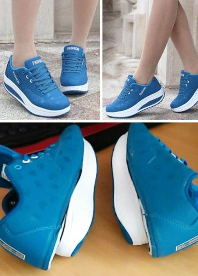 Maksud hati ingin memakai sepatu dengan model kekinian, namun ketika paketnya sampai di rumah malah alas kaki bawahnya terpotong dan tak sesuai dengan foto. Apakah kamu ingin memakainya? Foto: dok. © harley_g00d / reddit.