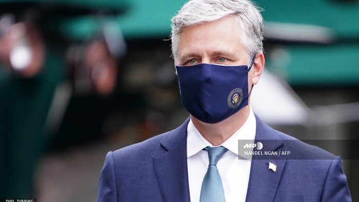Penasihat keamanan nasional Donald Trump, Robert OBrien positif Corona