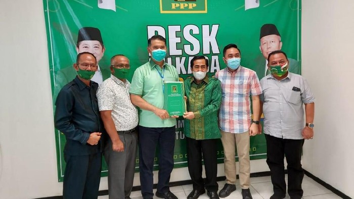 Penyerahan rekomendasi dukungan PPP ke bakal paslon di Pilkada Jambi 2020 (dok. Istimewa)