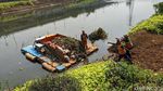 Perahu Pengangkut Sampah di BKB Efektif Bersihkan Lingkungan