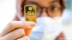 Antam Gold Price Falls Again to IDR 2,564,000 per Gram