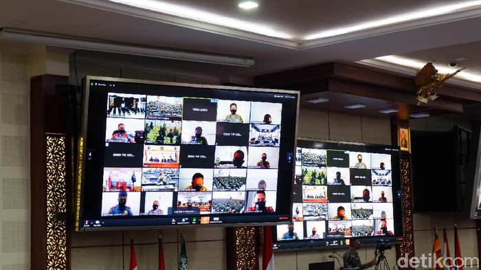 tni polri ikuti pkb juang secara virtual