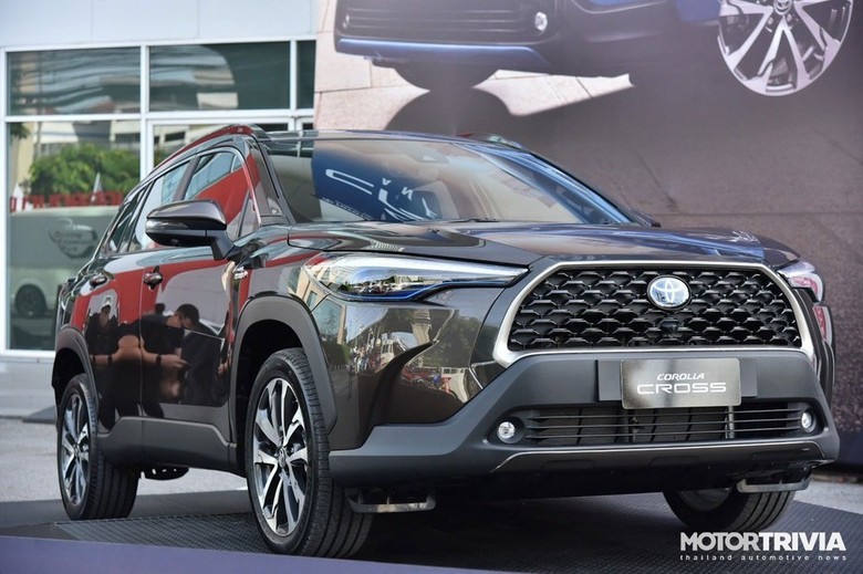 Penampakan Toyota Corolla Cross yang Baru Meluncur di Thailand Penampakan Toyota Corolla Cross yang Baru Meluncur di Thailand