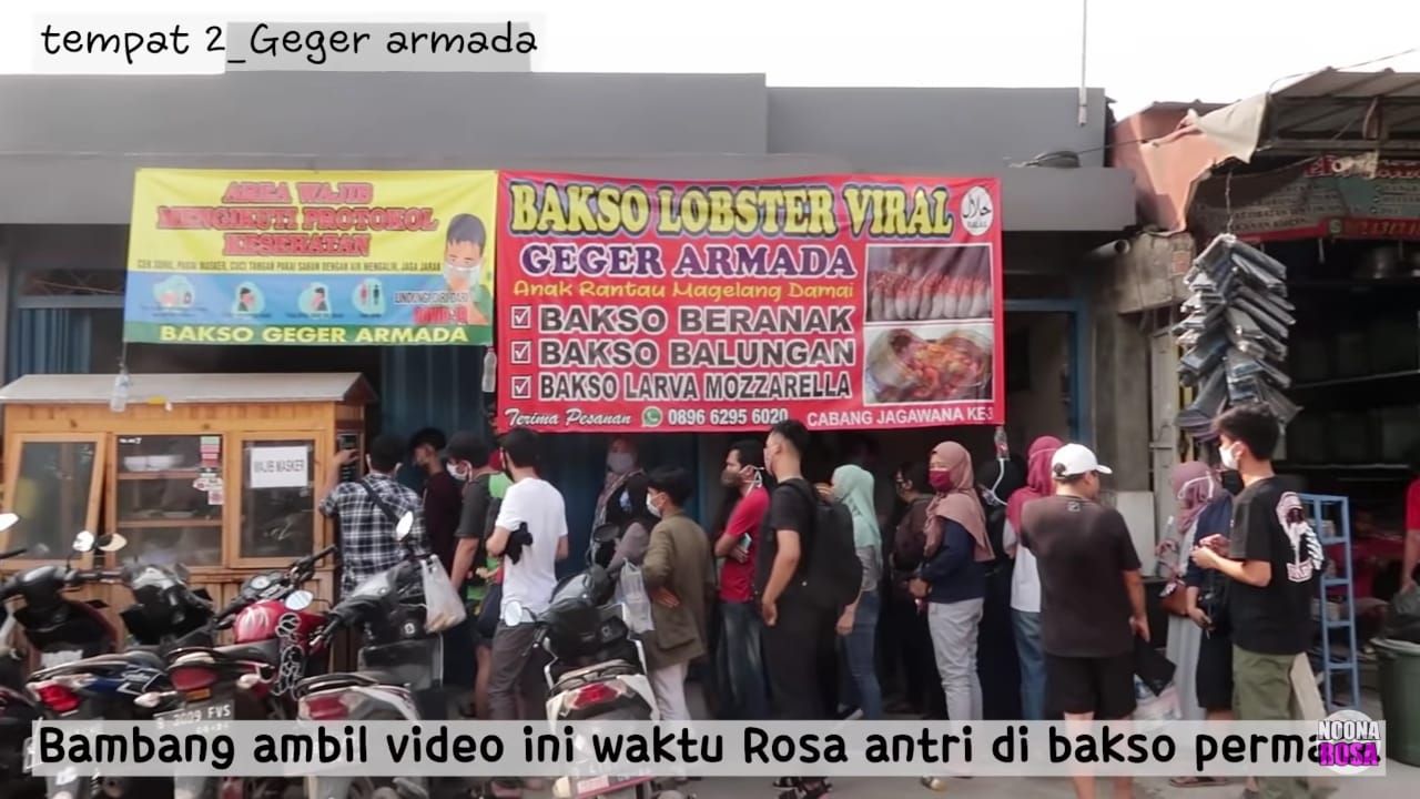 YouTuber Korea cicip bakso lobster