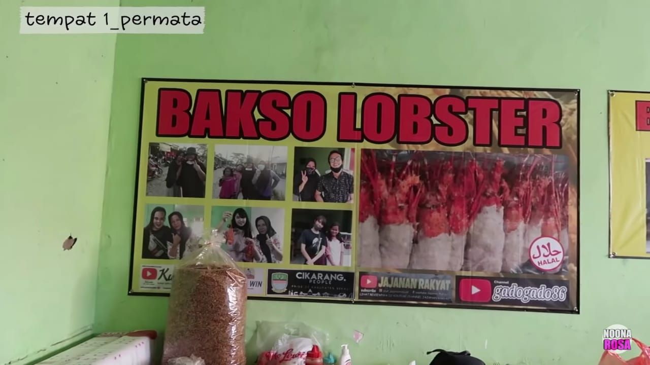 YouTuber Korea cicip bakso lobster