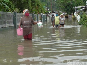Sungai Bone di Gorontalo Meluap, Permukiman Warga Terendam