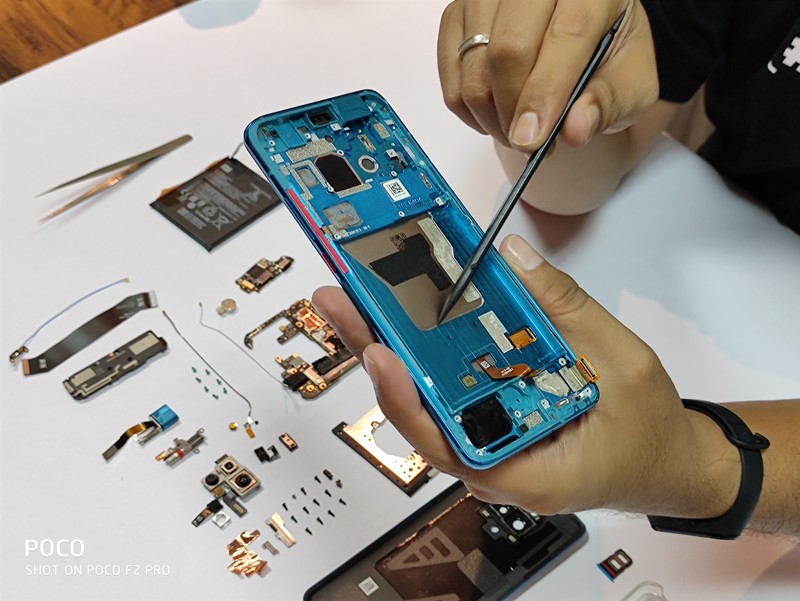 Fotoinet Teardown Poco F2 pro