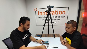 Suasana acara teardown Poco F2 Pro. Foto: Dok. Xiaomi