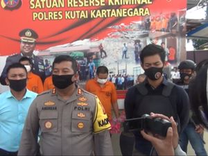 Residivis di Kukar Ditangkap Lagi Usai Curi Spare Part Alat Berat