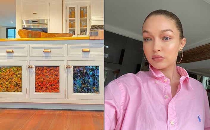 Lemari Dapur Gigi Hadid Penuh Pasta Lemari Dapur Gigi Hadid Penuh Pasta