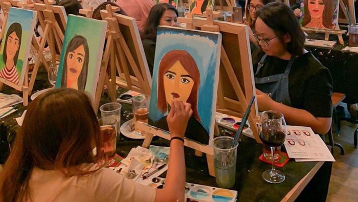 Melukis bersama Bartega
