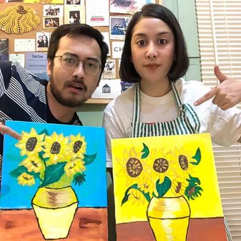 Melukis bersama Bartega