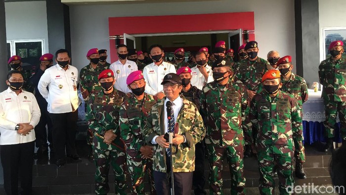 Menteri Koordinator Bidang Politik, Hukum, dan Keamanan (Menko Polhukam) Mahfud Md