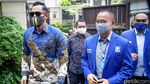 Momen AHY Silaturahmi ke Kantor DPP PAN
