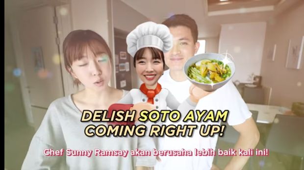 orang korea utara coba soto ayam