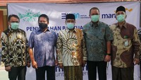 Hewan kurban ini akan disembelih dan diteruskan kepada masyarakat tidak mampu dan terdampak COVID-19. Foto: PBNU