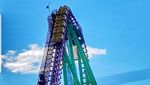 Detik-detik Penumpang Terjebak di Roller Coaster Setinggi 45 Meter di Inggris