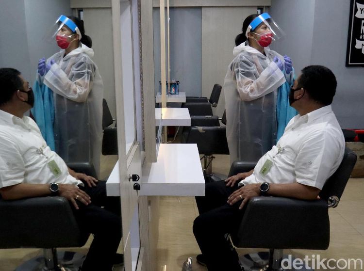 Salon di Bandung juga Terapkan Protokol Kesehatan