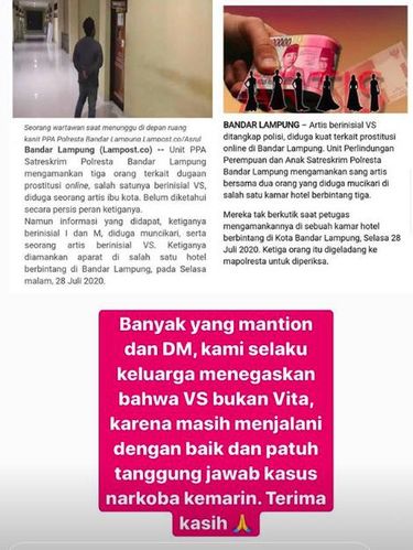 Vitalia Sesha bantah terlibat prostitusi